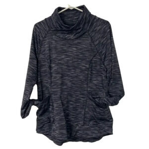 90 Degree by Reflex Women’s Size Large‎ Sweatshirt Workout Gray